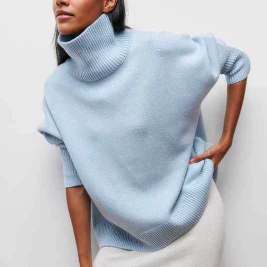 Katrielle - damen rollkragen pullover winter