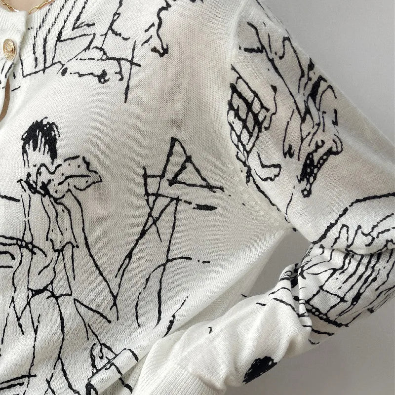 Lucie – innovative strickjacke aus mikrodurchlässiger wolle