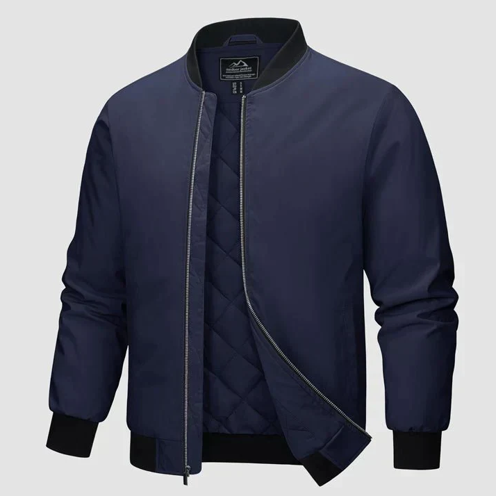 Frostguard - warme, wattierte winterjacke für herren