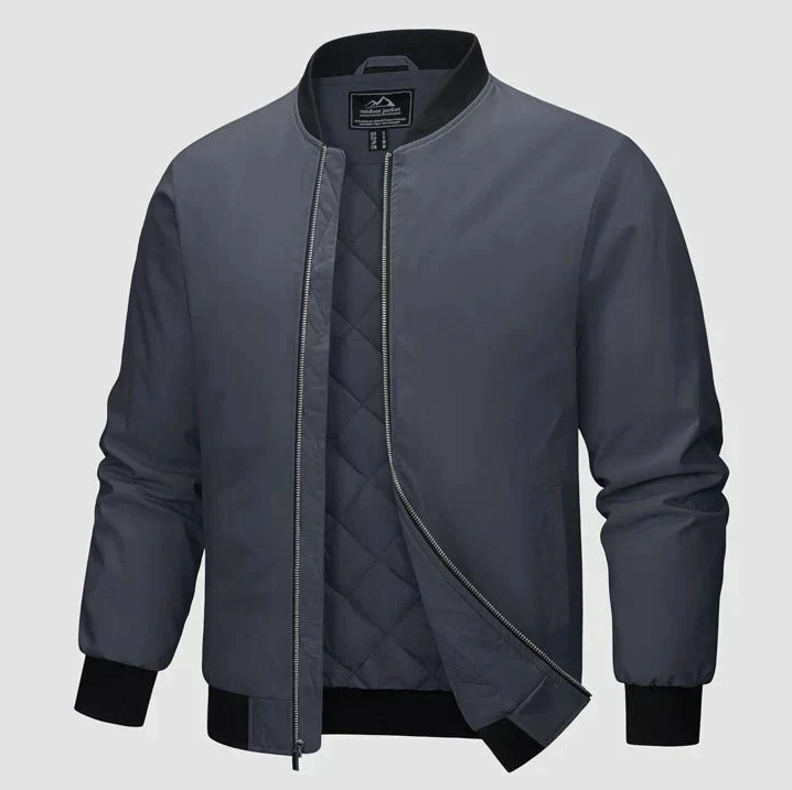 Frostguard - warme, wattierte winterjacke für herren