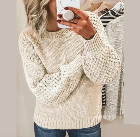 Hartleen - geatrickter pullover