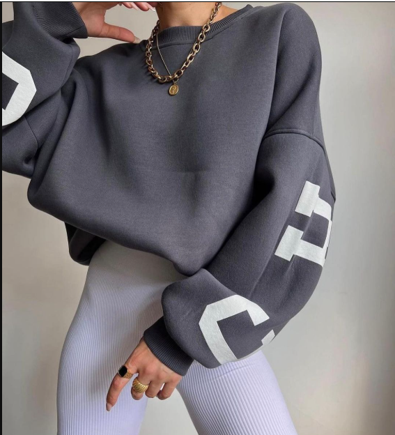 Klassischer übergroßer pullover – finley