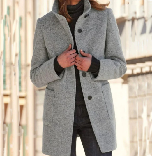 Felicity - stilvoller & eleganter button-down-mantel