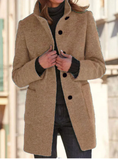 Felicity - stilvoller & eleganter button-down-mantel