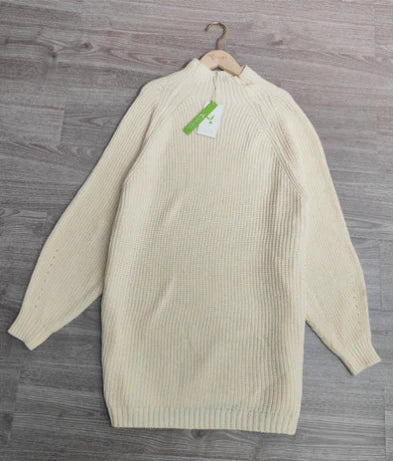 Madeline - bequemes winter-strickkleid