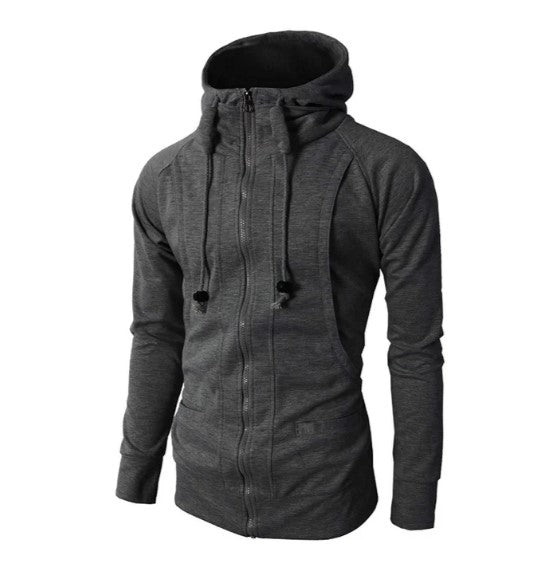 Lewa - herren-hoodie mit reibverschluss