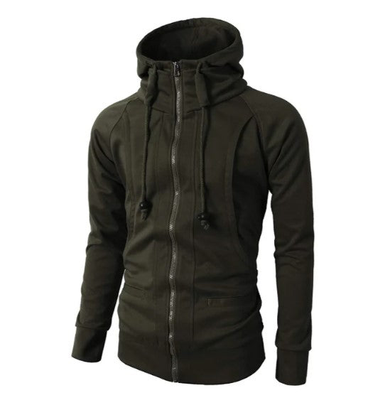 Lewa - herren-hoodie mit reibverschluss
