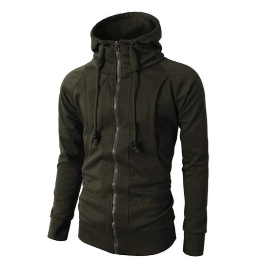 Lewa - herren-hoodie mit reibverschluss