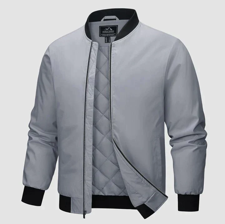 Frostguard - warme, wattierte winterjacke für herren