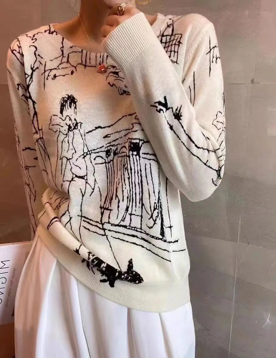 Lucie – innovative strickjacke aus mikrodurchlässiger wolle