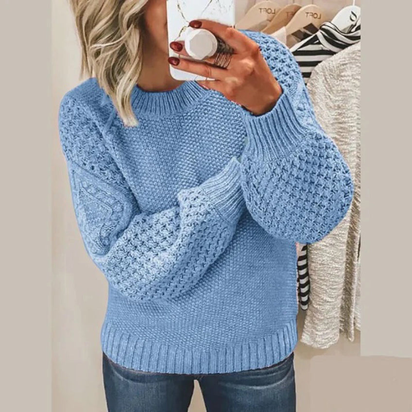 Geneva – modischer pullover mit luxuriöser weichheit
