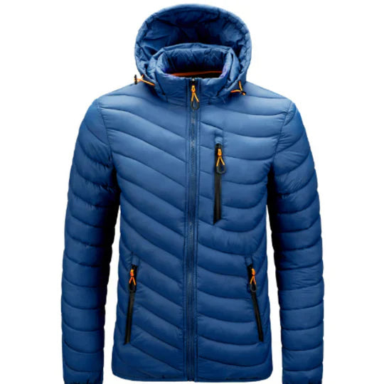 Demarcus - modische warme steppjacke für herren