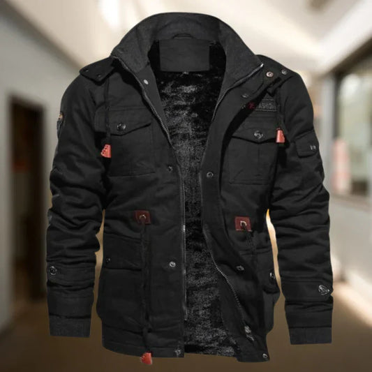 Exklusive bomberjacke mit weichem innenfutter für herren - perfekt für den alltag