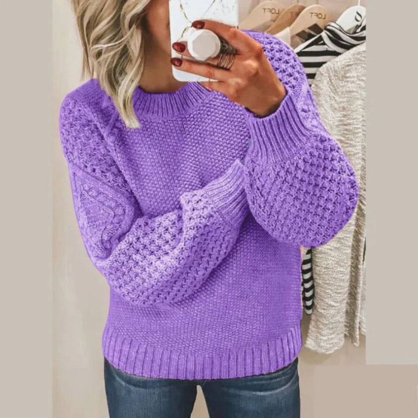 Geneva – modischer pullover mit luxuriöser weichheit