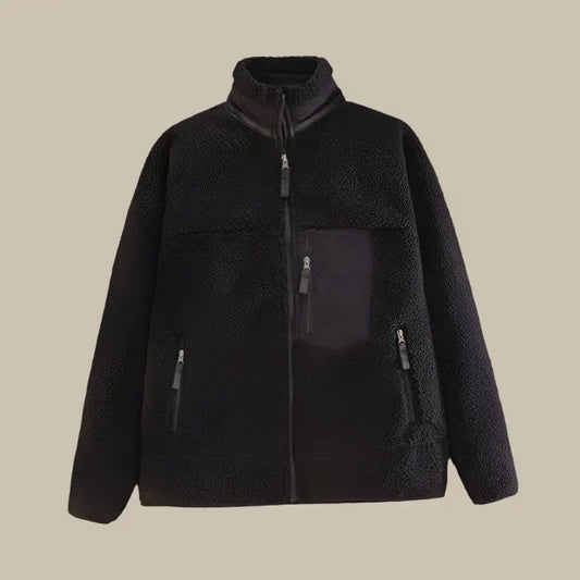 Zayne - bequeme fleece-pullover für herren