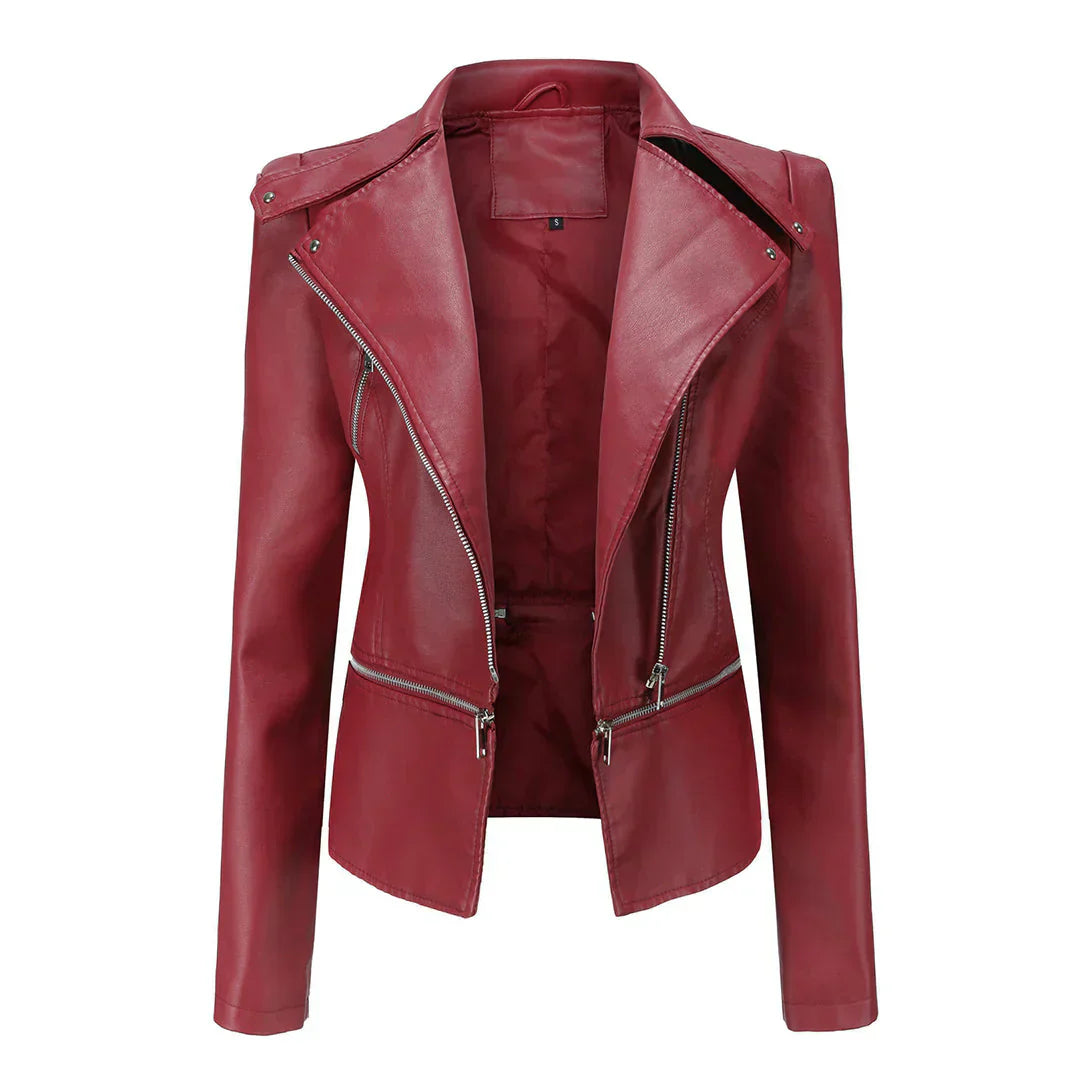 Stilvolle Lederjacke - Esra