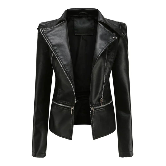 Stilvolle Lederjacke - Esra