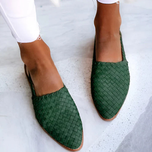 Khaki-slingback-sandalen - Mila