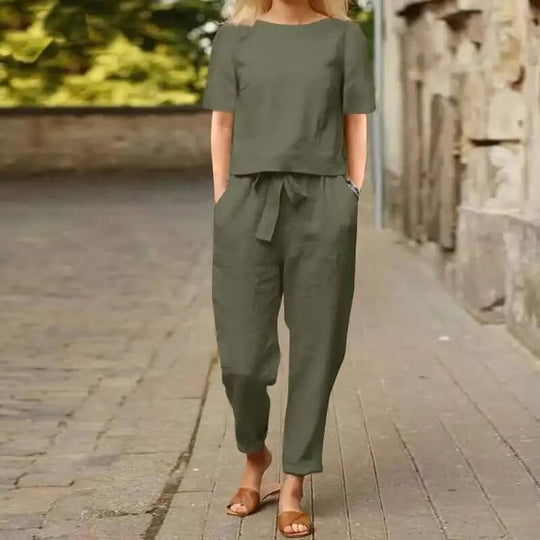 Grit | elegante bequemlichkeit: weiches und raffiniertes set