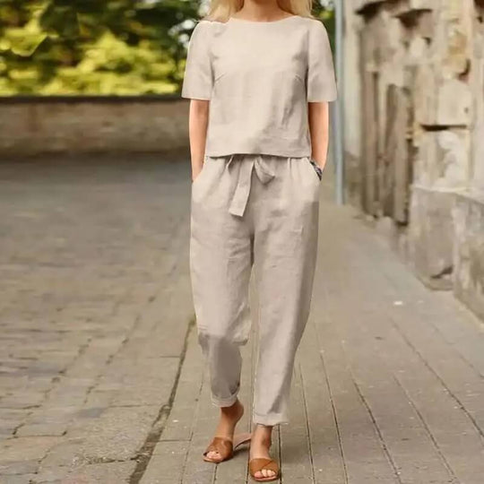 Grit | elegante bequemlichkeit: weiches und raffiniertes set