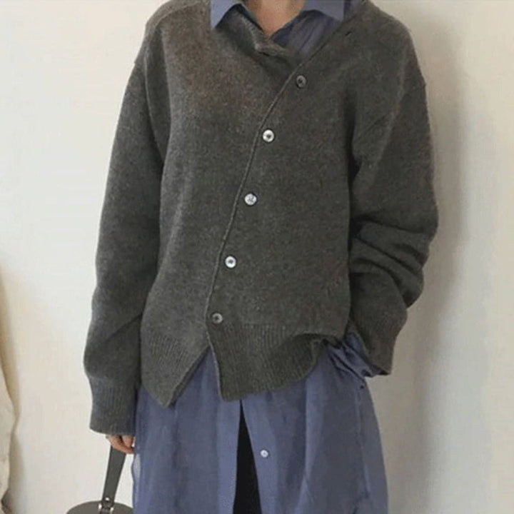 Buttonelegance - jacke mit Knopfverschluss für zeitlose eleganz