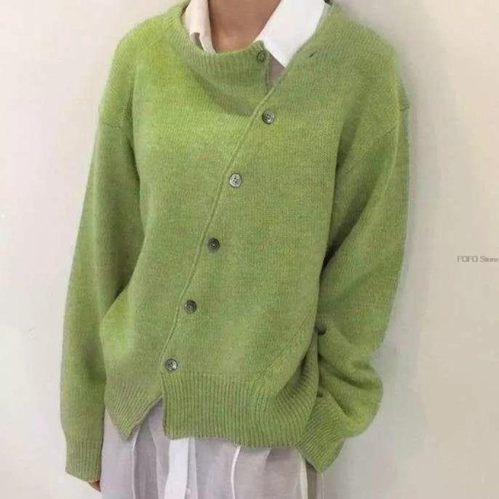 Buttonelegance - jacke mit Knopfverschluss für zeitlose eleganz