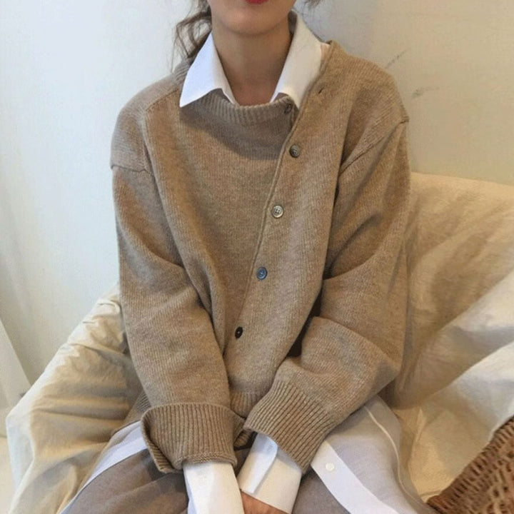 Buttonelegance - jacke mit Knopfverschluss für zeitlose eleganz